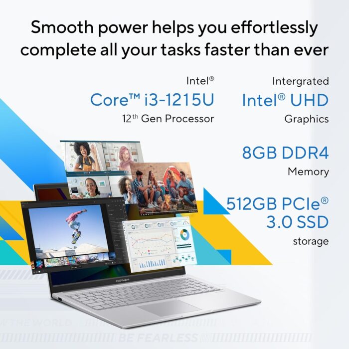 ASUS laptop X1504ZA-NJ540WS + Free Bag - Image 2